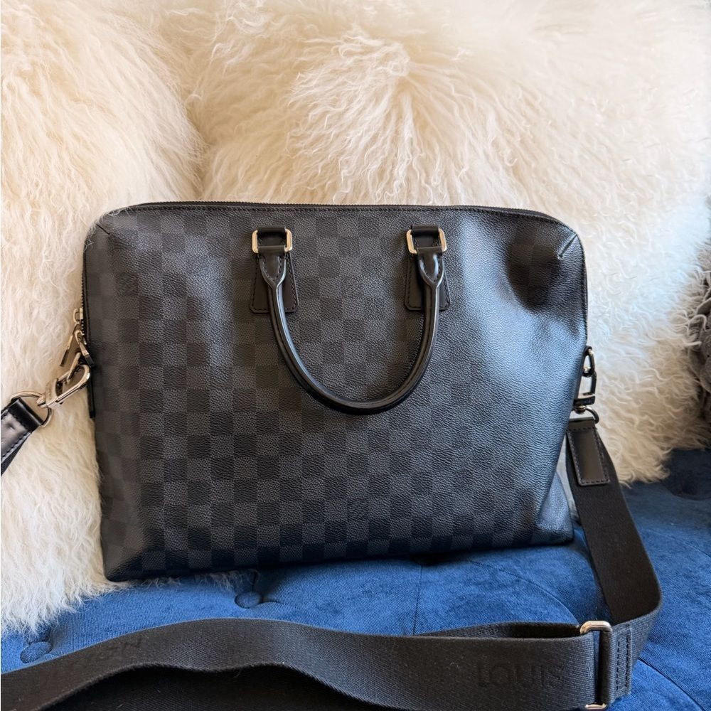 Louis Vuitton Damier Graphite canvas porte jour NM
